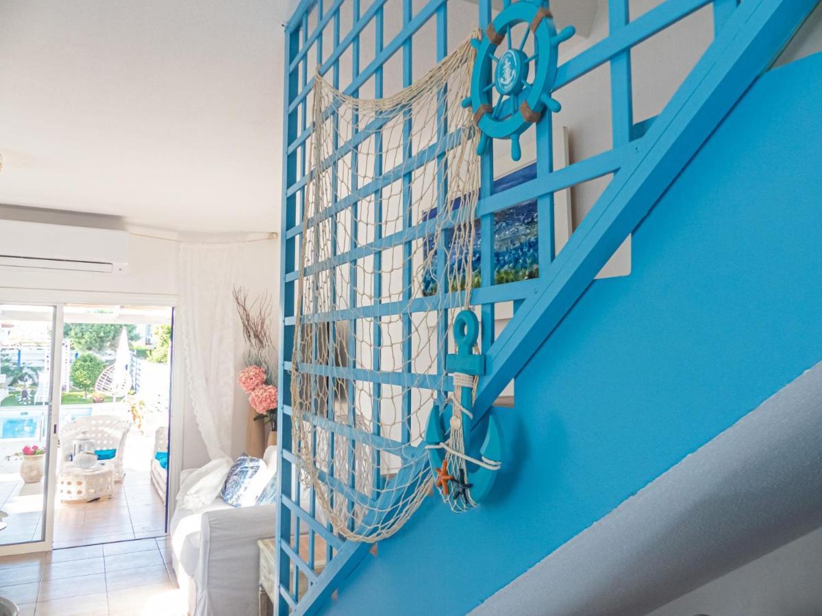 Greek Island Style 2 Bedroom Villa With Pool Next To The Sea Larnaca Bagian luar foto