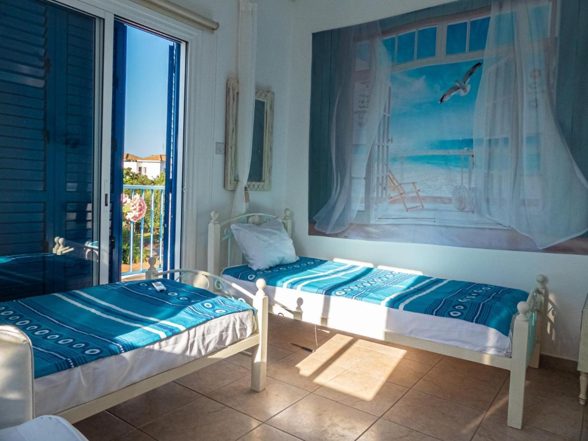 Greek Island Style 2 Bedroom Villa With Pool Next To The Sea Larnaca Bagian luar foto