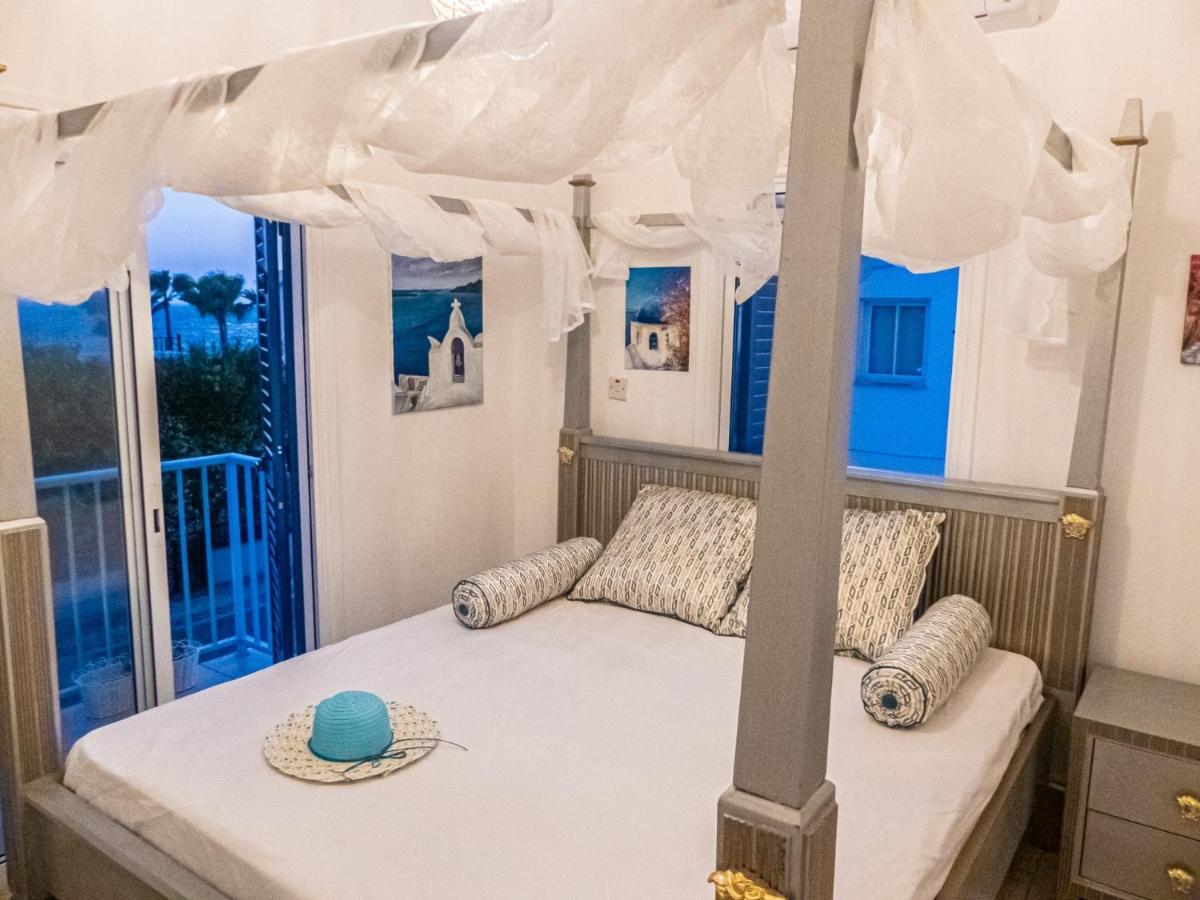 Greek Island Style 2 Bedroom Villa With Pool Next To The Sea Larnaca Bagian luar foto
